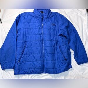 The North Face Men's Vibrant Blue Puffer Jacket